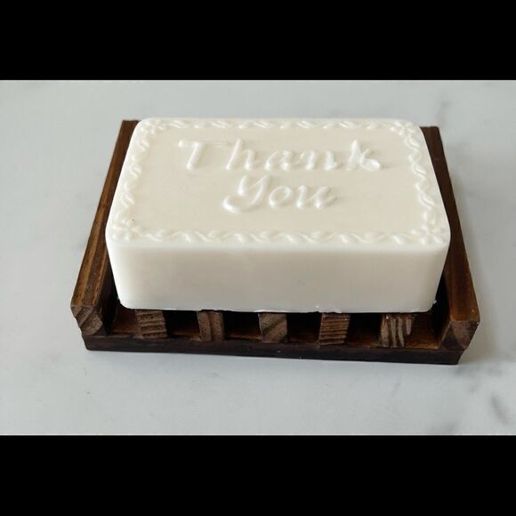 Thank you 💖 soap bars- SET OF 3 Handmade goats milk natural soap - Picture 4 of 8